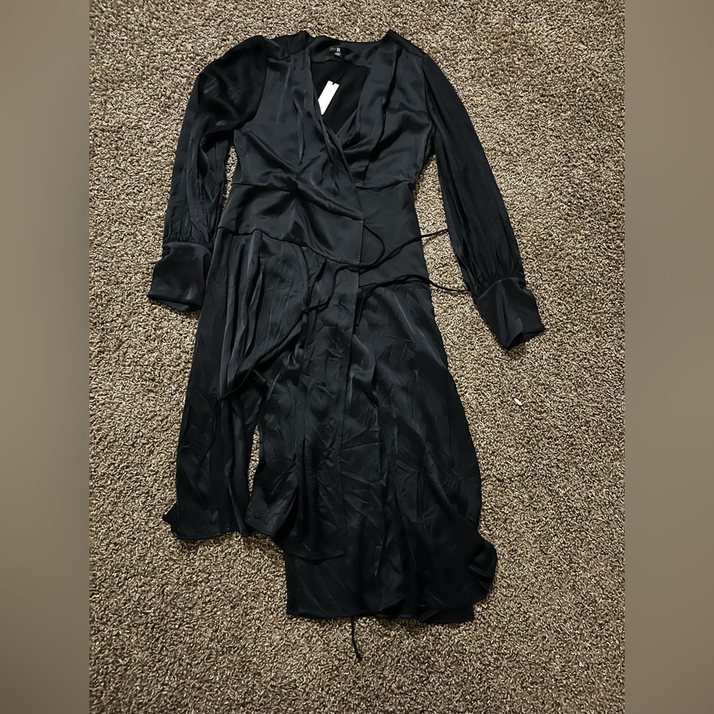 BANANA REPUBLIC LYDIA ASYMMETRICAL SHIRTDRESS - Picture 7 of 7